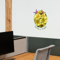 Anything Is Possible Primrose Flowers Butterfly