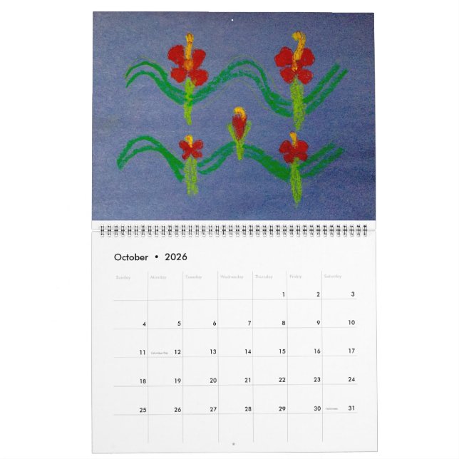ANYTIME CALENDER CALENDAR (Oct 2026)