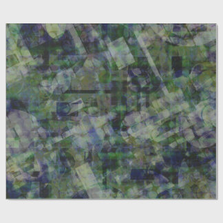 anytime green , celebration wrapping paper