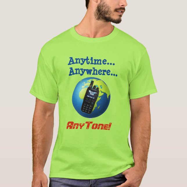 AnyTone Ham Radio Fan T-Shirt (Front)