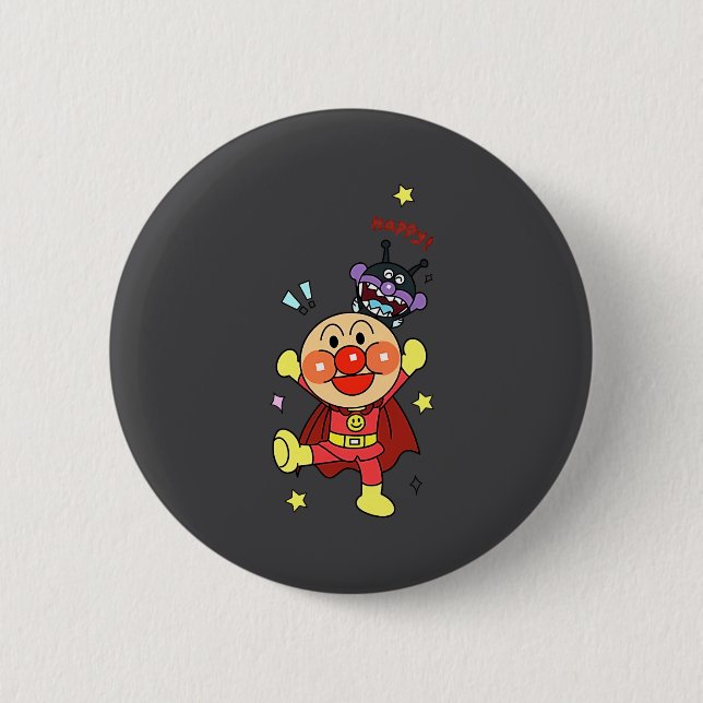 Anyway Anpanman New  Button (Front)