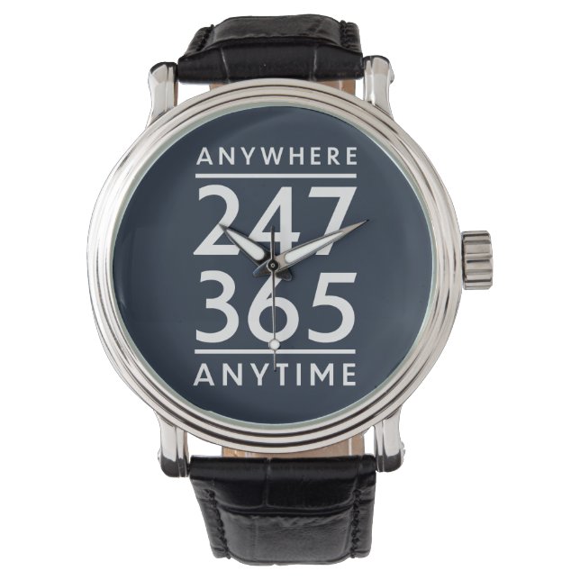 Anywhere, Anytime Watch (Front)