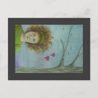 Anywhere I Hang My Heart is Home Postcard