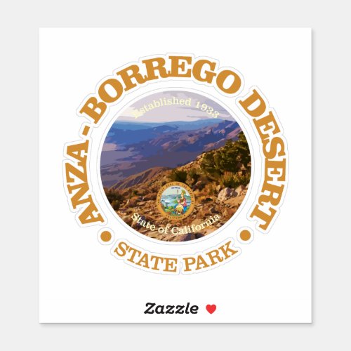 Anza_Borrego Desert SP Sticker