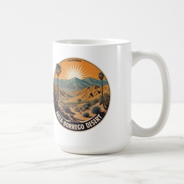 Anza-Borrego Desert State Park California Coffee Mug (Right)
