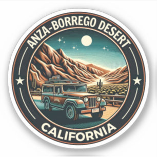 Anza-Borrego Desert State Park California gifts Sticker