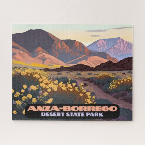Anza Borrego Desert State Park California  Jigsaw Puzzle