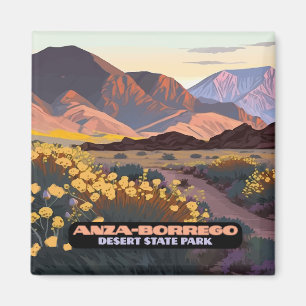 Anza Borrego Desert State Park California Magnet