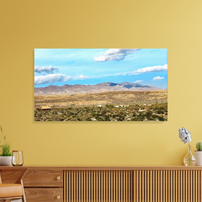 Anza Borrego Desert State Park  Canvas Print (Insitu(LivingRoom))