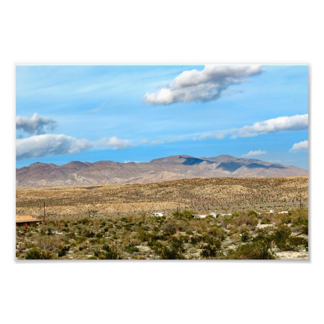 Anza Borrego Desert State Park Photo Print (Front)