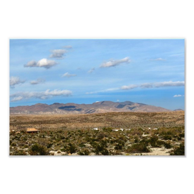 Anza Borrego Desert State Park Photo Print (Front)