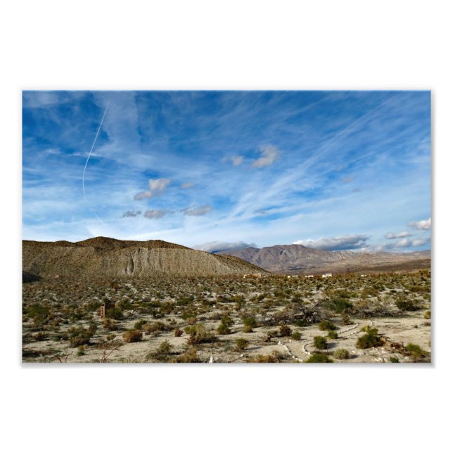 Anza Borrego Desert State Park  Photo Print (Front)