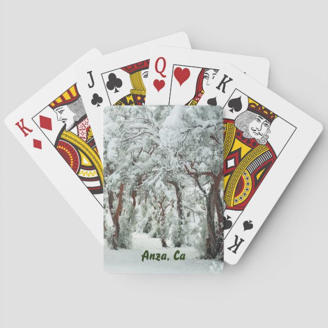 Anza, CA Playing Cards (Back)