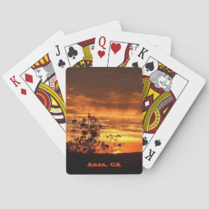 Anza, CA Playing Cards