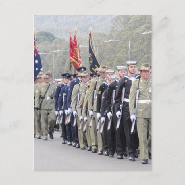 ANZAC Parade Postcard (Front)