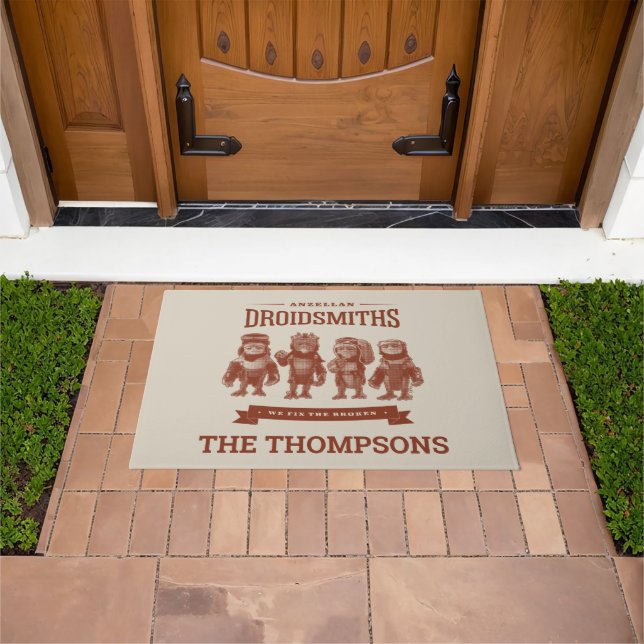 Anzellan Droidsmiths - We Fix The Broken Doormat (Outdoor)