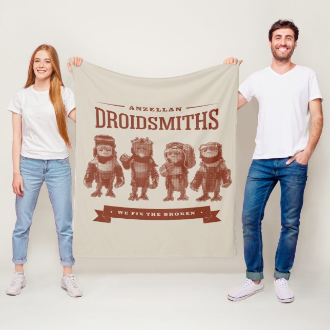 Anzellan Droidsmiths - We Fix The Broken Fleece Blanket (In Situ)