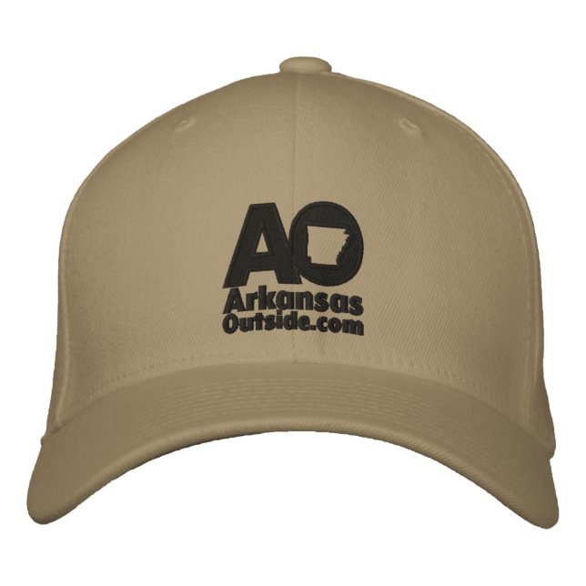 AO Embroidered Twill Ballcap Embroidered Baseball  Cap (Front)