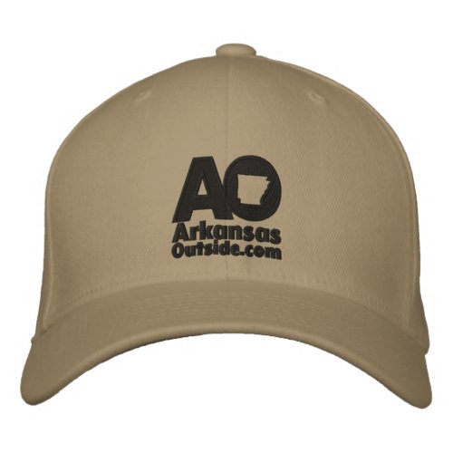 AO Embroidered Twill Ballcap Embroidered Baseball Embroidered Baseball Cap
