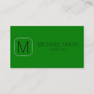 Ao (English) color background Business Card