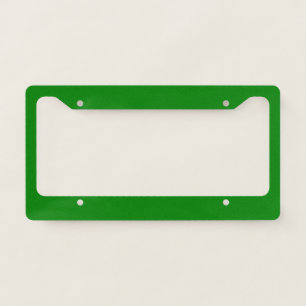 Ao (English) (solid color)  License Plate Frame