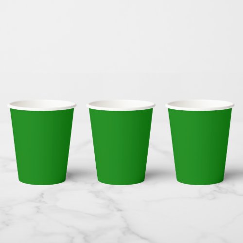 Ao English solid color  Paper Cups