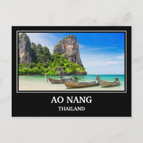 Ao Nang Thailand Postcard