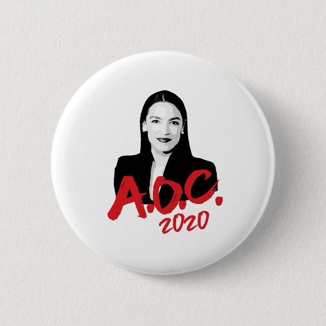AOC 2020 BUTTON (Front)