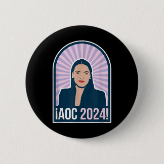 Aoc 2024 American Vintage Button