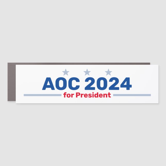 AOC 2024 bumper magnet (Front)