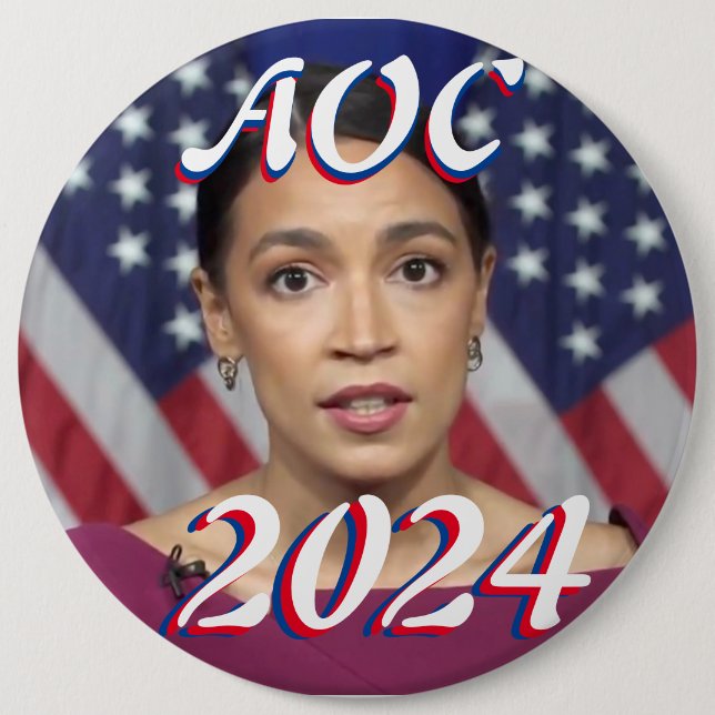 AOC 2024 BUTTON (Front)