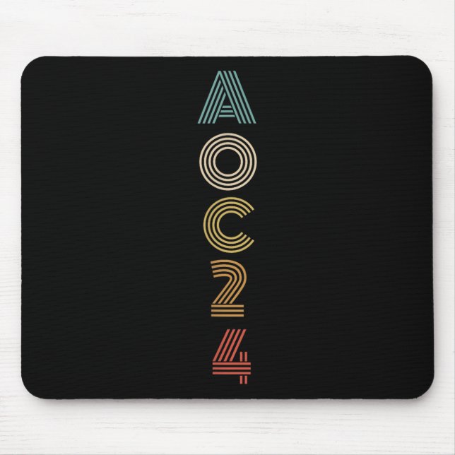 Aoc 2024  mouse pad (Front)