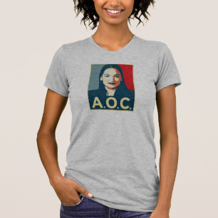 AOC 2024 Propaganda T-Shirt