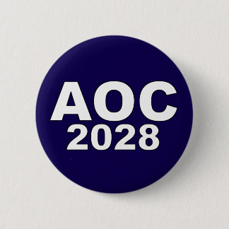 AOC 2028 BUTTON