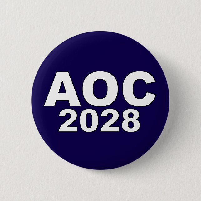 AOC 2028 BUTTON (Front)