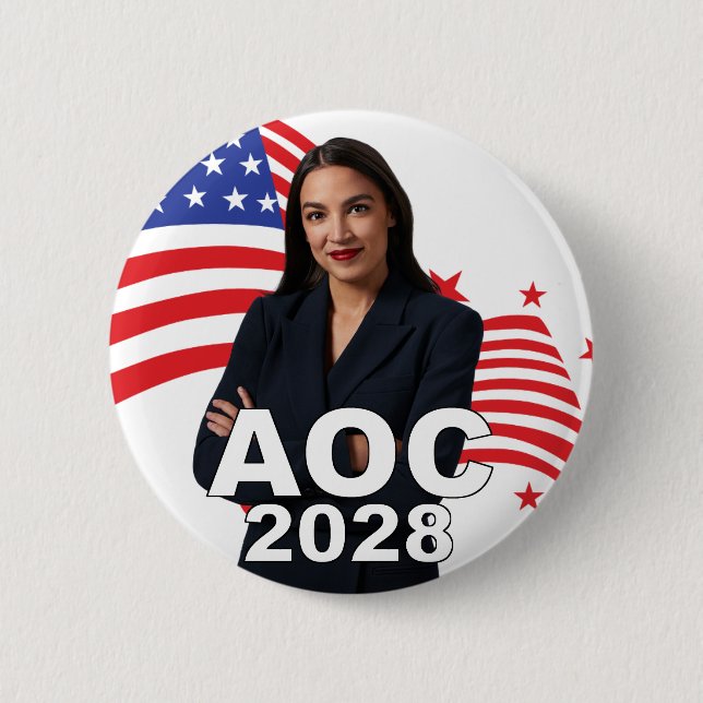 AOC 2028 BUTTON (Front)