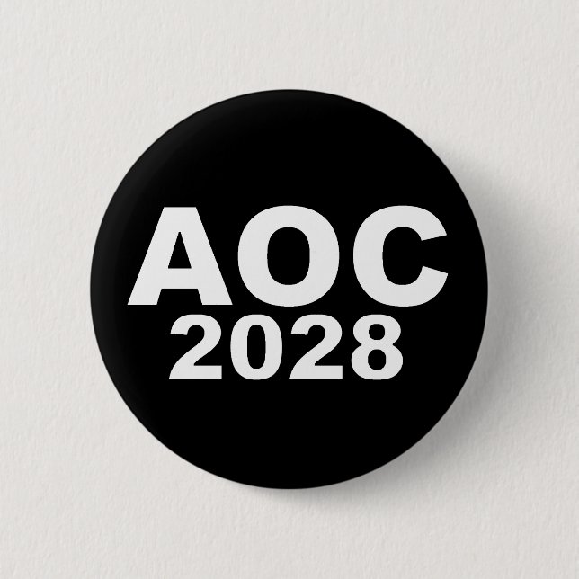 AOC 2028 BUTTON (Front)