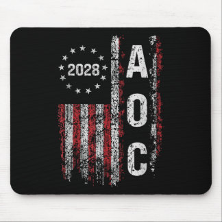 Aoc Alexandria Ocasio Cortez 2028 For President El Mouse Pad