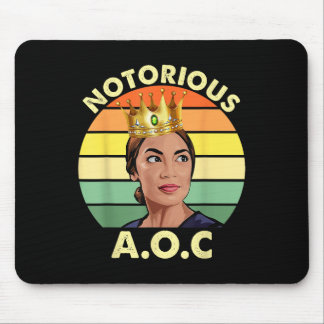 Aoc Alexandria Ocasio-cortez First Female Presiden Mouse Pad