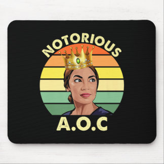Aoc Alexandria Ocasio-cortez First Female Presiden Mouse Pad