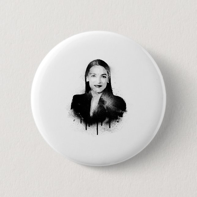 AOC Graffiti Art Button (Front)