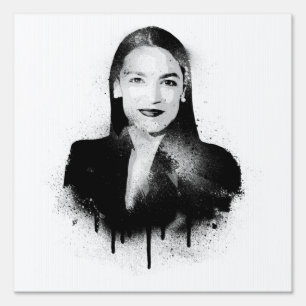 AOC Graffiti Art Sign