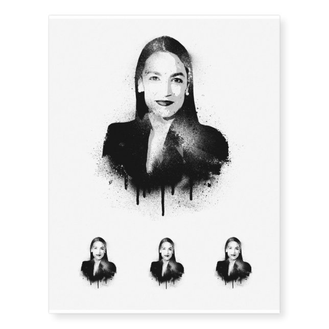 AOC Graffiti Art Temporary Tattoos (Front)