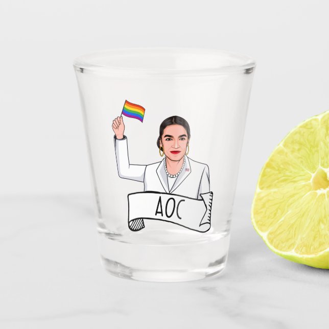 AOC Pride Shot Glass (Front)