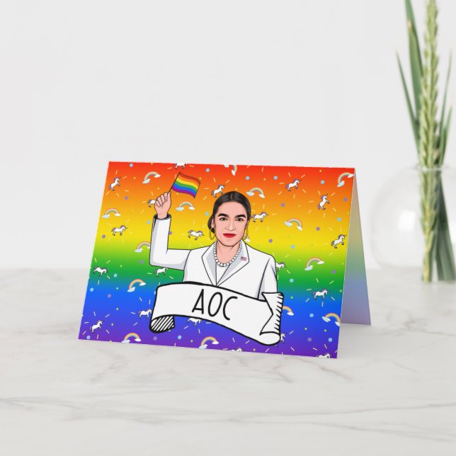AOC Pride Thank You Card (Front)