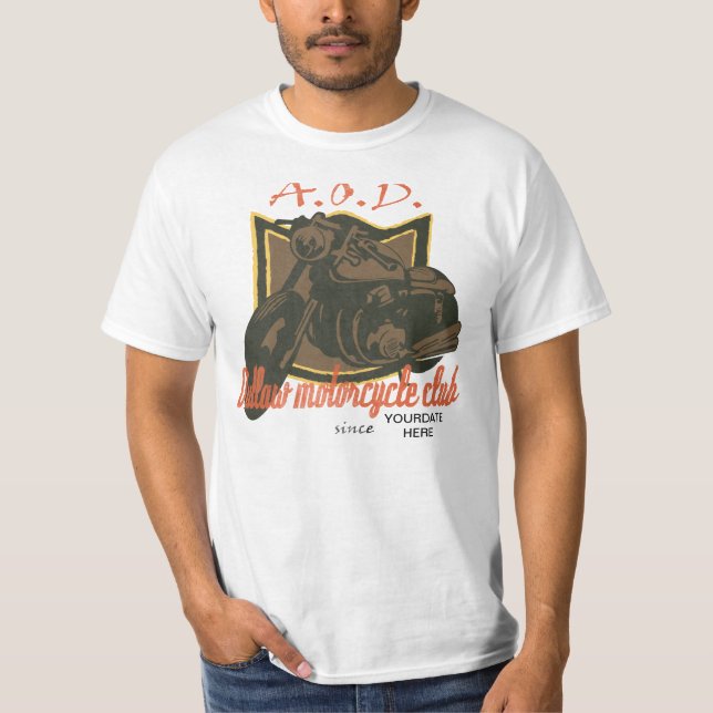 AOD Motorcycle Club T-Shirt (Front)