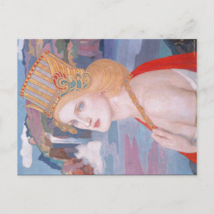 Aoife, c. 1914 by John Duncan Postcard
