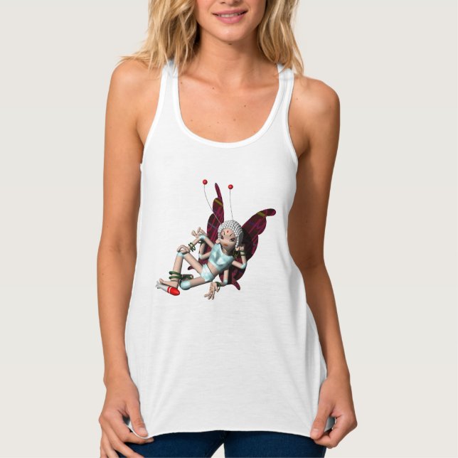 Aokimono. Nirvana 3D Tank Top (Front)