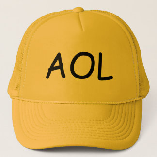 AOL TRUCKER HAT