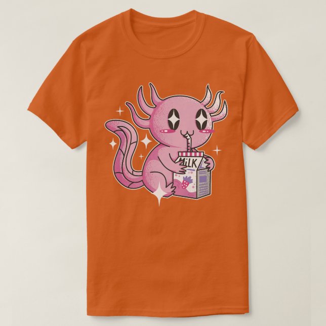 Aolotl Kawaii Cute Japan Harajuku  T-Shirt (Design Front)
